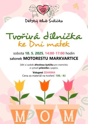 Tvořivá dílnička ke Dni matek